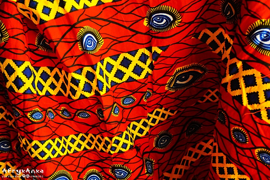 Afrykańskie tkaniny - bajka!