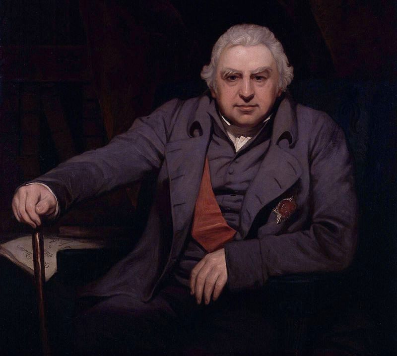 Sir Jospeh Banks w 1810 r. (źródło: Wikipedia).