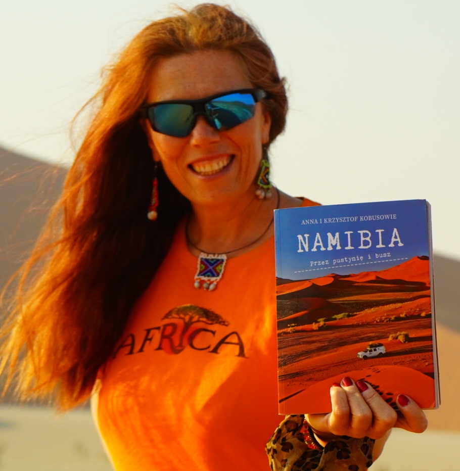 Polecam moją książkę o Namibii!