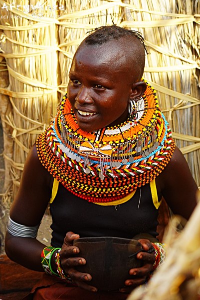 Dziewczyna Turkana.