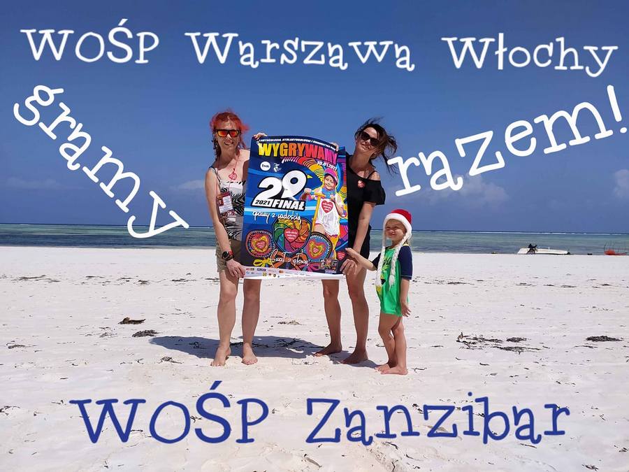 Dla WOŚP grałam też na Zanzibarze...