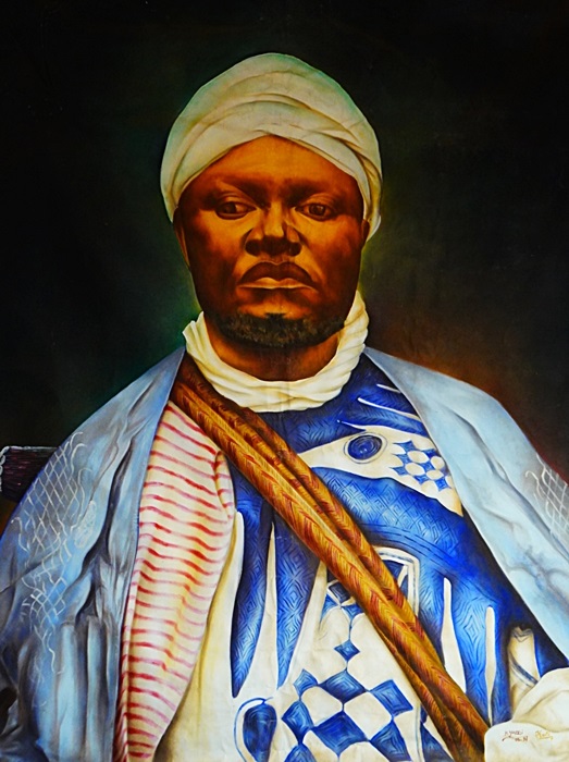 Portret króla Ibrahima.