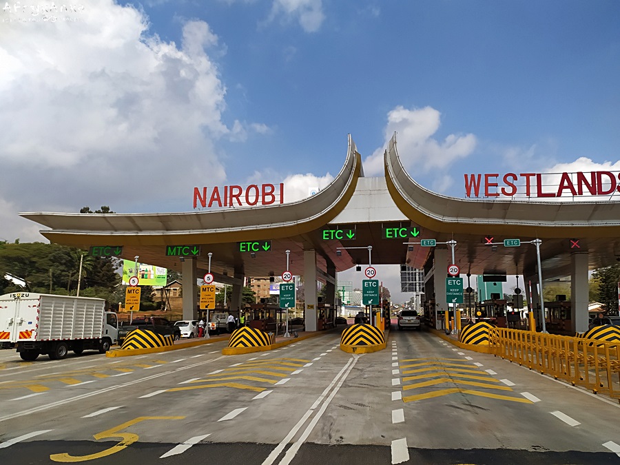 Autostrada w Nairobi (Kenia).